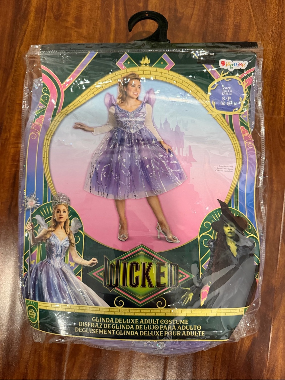 Wicked Glinda Deluxe Purple Mini Dress Costume
